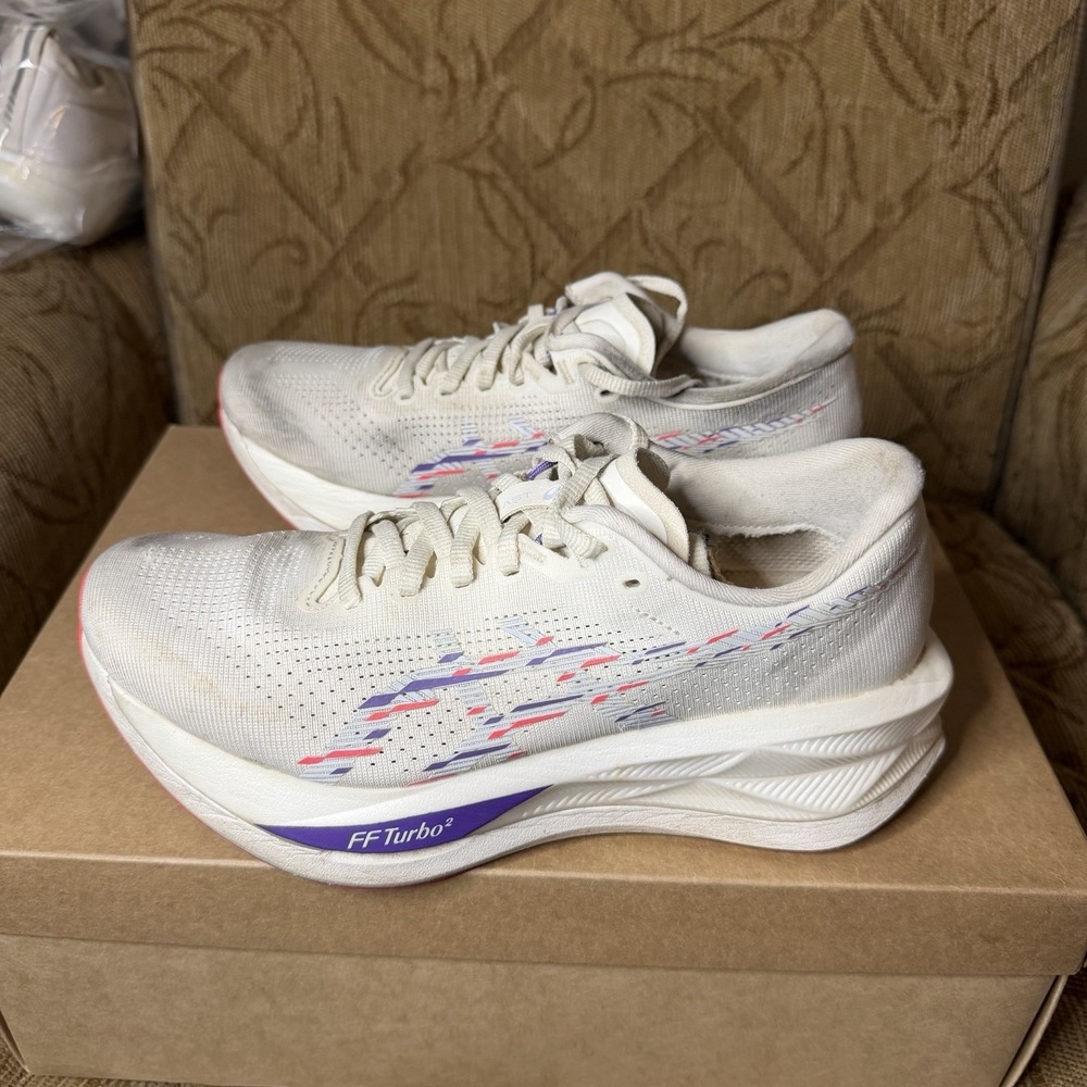 ASICS SonicBlast Plated Road‎ Racing / Super Trainer Shoe Women's 8 Used